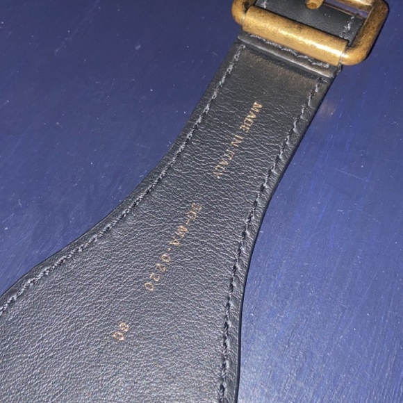 CHRISTIAN DIOR Canvas Embroidered Belt - Picture 7 of 9